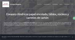 Desktop Screenshot of envases-riojanos.com
